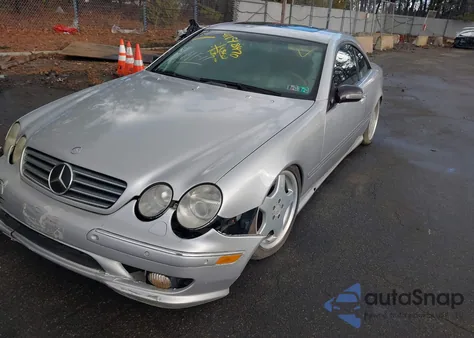 2001 Mercedes-Benz Cl-Class Base (A5) из США, поврежденный, VIN WDBPJ75J41A013852